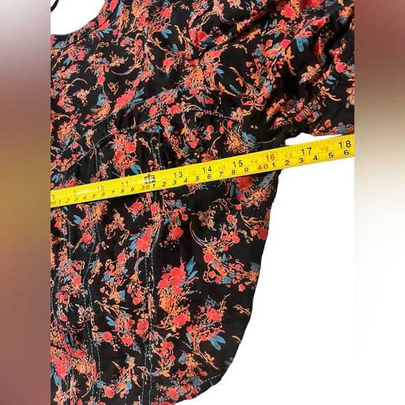 Free People XS Floral Backless Monica Crop Top OB1413377 - Picture 10 of 11